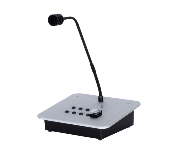 Микрофонен пулт със 7 програмируеми бутона + 1 бутон Emergency за управление на SPIKA система, SPIKA EM7