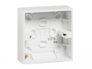 Конзола PVC О.М. за ключ за бойлер 45A Legrand бял двуполюсен със светлинна индикация Вертикален 617677