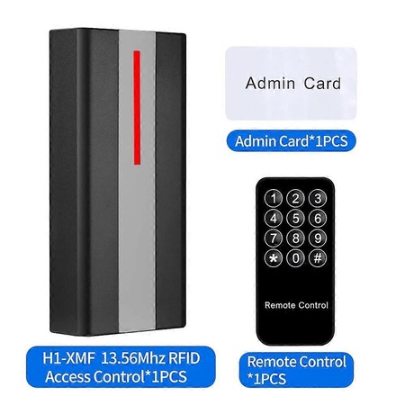 Самостоятелен контролер-четец 125khz/13.56mhz, 3000 потребители, водоустойчив IP67